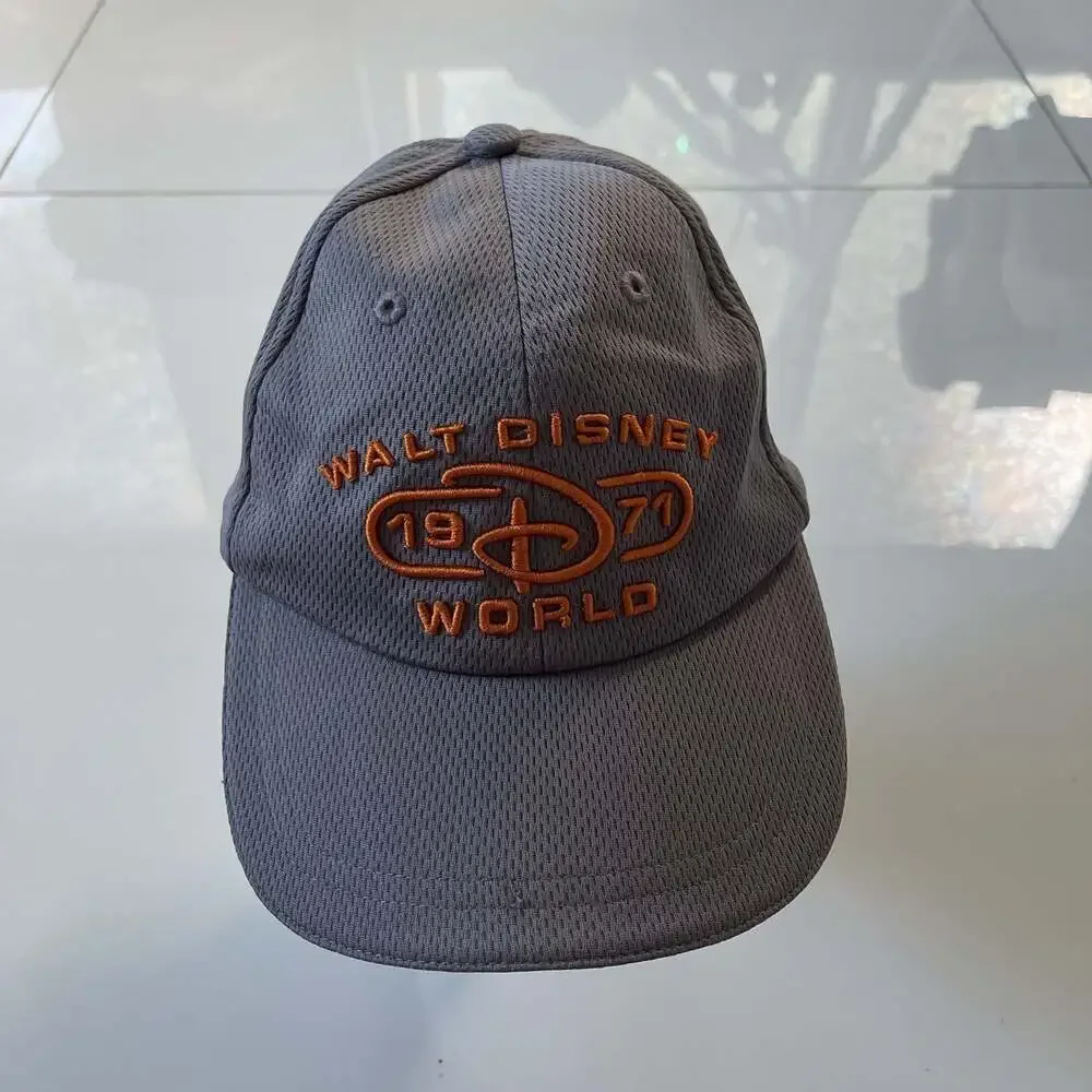 Walt Disney World 1971 Gray Mesh Adjustable Baseball Cap Hat